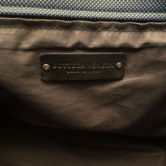 Vintage Classic Bottega Veneta Navy Blue Preowned Cabat Tote Shoulder Bag - Picture 6 of 13